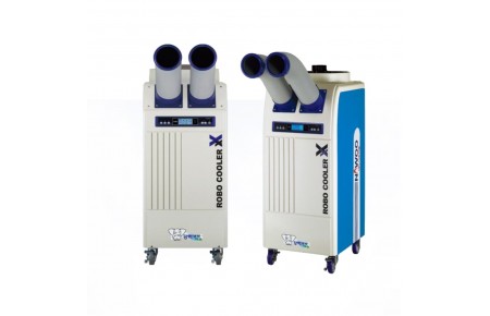 NEC-2510T 나우이엘 2구형 이동식에어컨  (물통 자연배수) 46m² (14형)